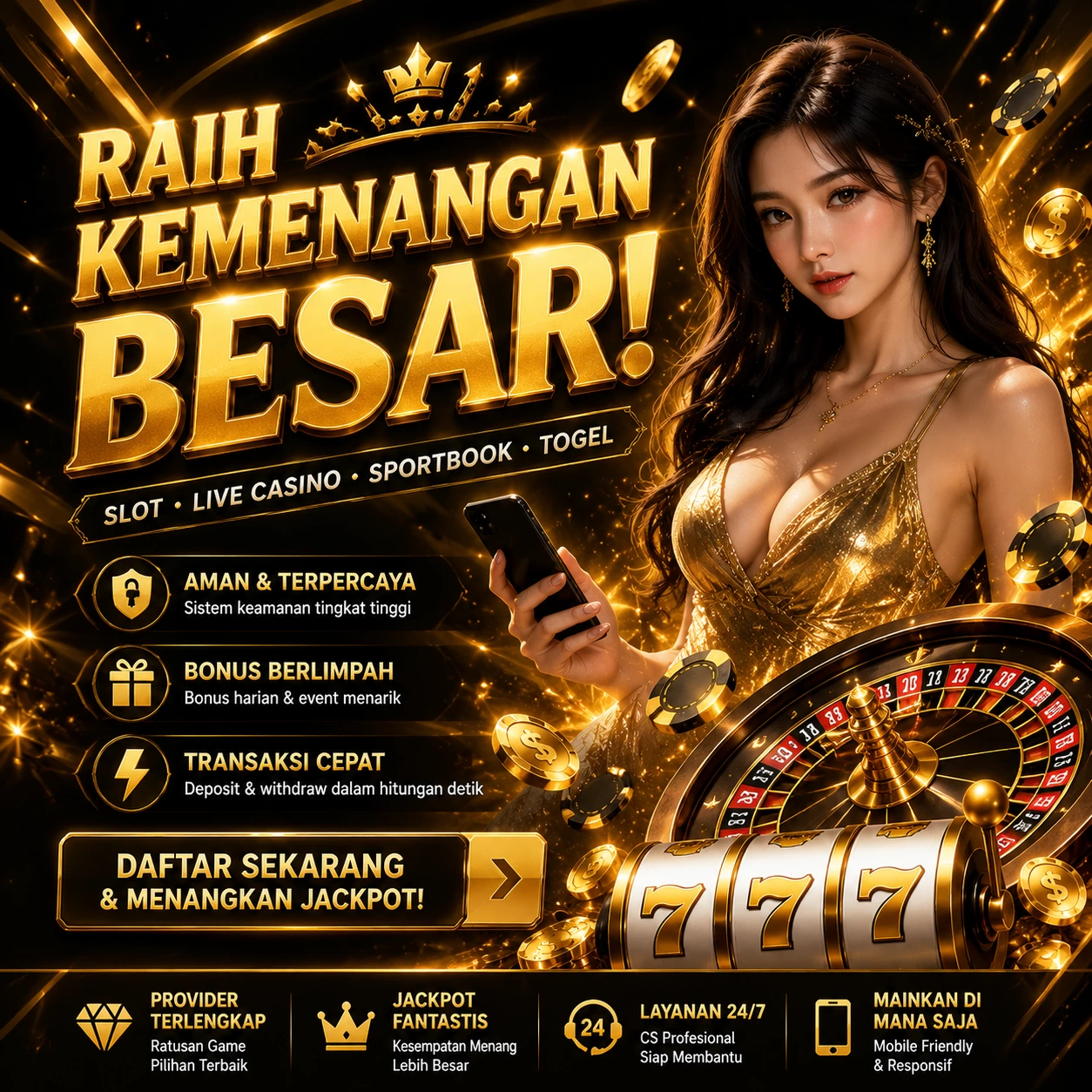 Interface aplikasi setelah instalasi berhasil